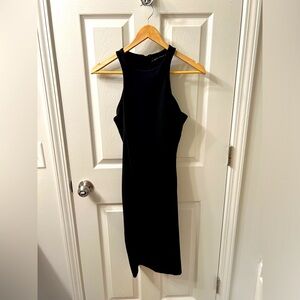Zara Bodycon Little Black Dress - full back zipper